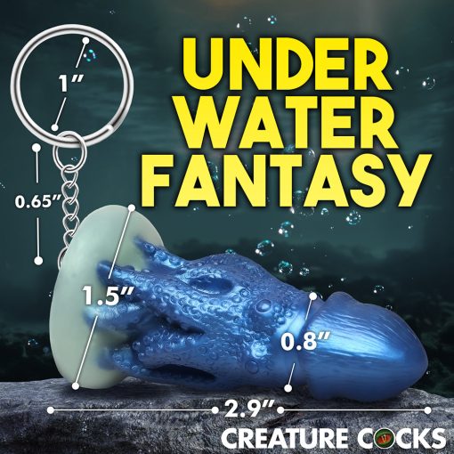 Creature Cocks Cocktopus Silicone Keychain - Image 7