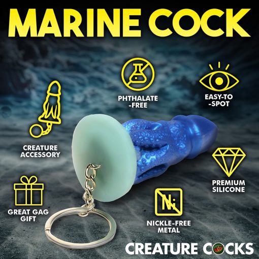 Creature Cocks Cocktopus Silicone Keychain - Image 8