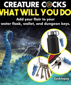 Creature Cocks Cocktopus Silicone Keychain