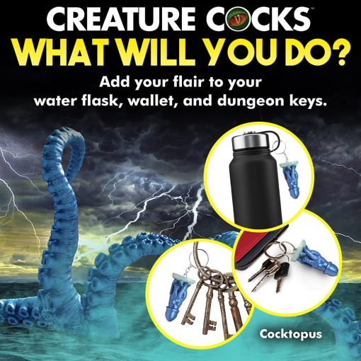 Creature Cocks Cocktopus Silicone Keychain - Image 10