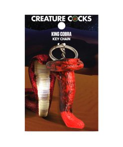 Creature Cocks King Cobra Silicone Keychain