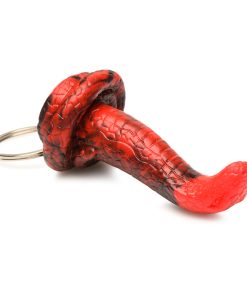 Alternative view of Creature Cocks King Cobra Silicone Keychain