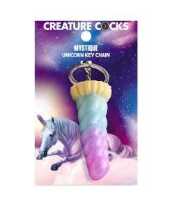 Creature Cocks Mystique Unicorn Silicone Keychain