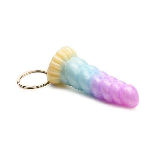 Creature Cocks Mystique Unicorn Silicone Keychain - Image 2