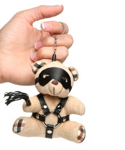 Master Series Bdsm Teddy Bear Keychain