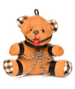 Master Series Gagged Teddy Bear Keychain