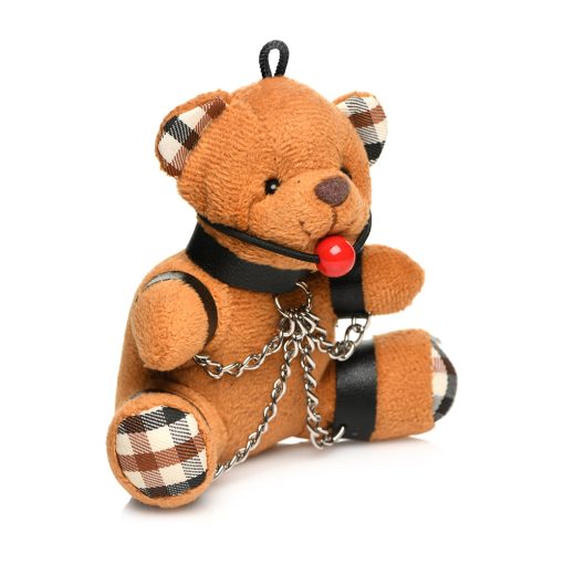 Master Series Gagged Teddy Bear Keychain - Image 3