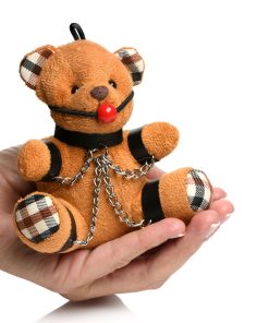 Master Series Gagged Teddy Bear Keychain