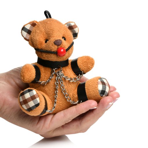 Master Series Gagged Teddy Bear Keychain - Image 5