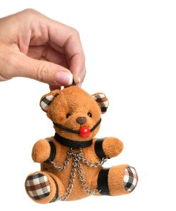 Master Series Gagged Teddy Bear Keychain