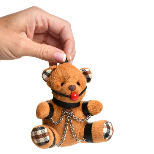 Master Series Gagged Teddy Bear Keychain - Image 6