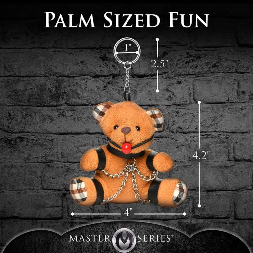 Master Series Gagged Teddy Bear Keychain - Image 9