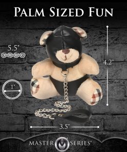 Master Series Hooded Teddy Bear Keychain