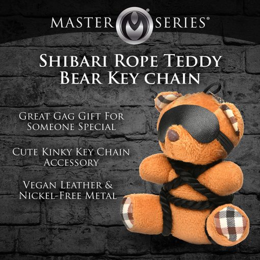 Master Series Rope Teddy Bear Keychain - Image 9