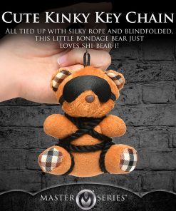 Master Series Rope Teddy Bear Keychain