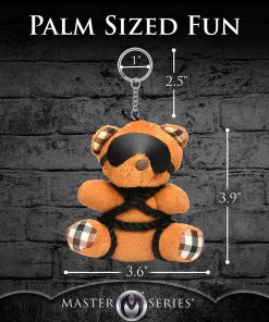 Master Series Rope Teddy Bear Keychain