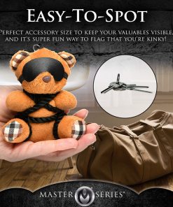 Master Series Rope Teddy Bear Keychain