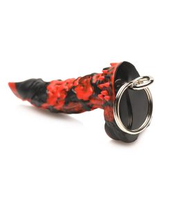 Creature Cocks Fire Demon Keychain