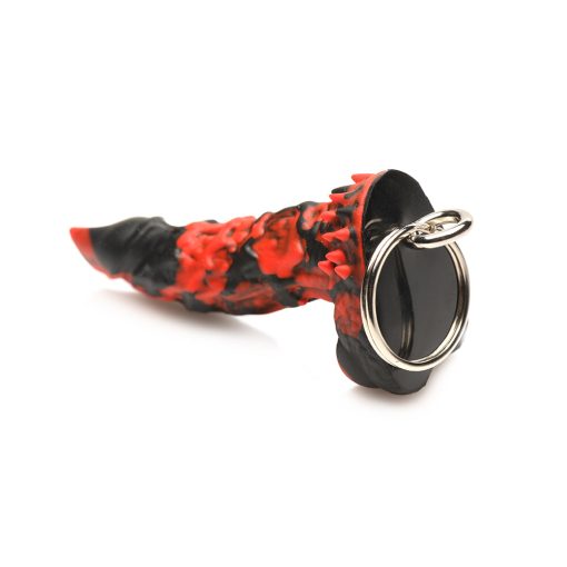 Creature Cocks Fire Demon Keychain - Image 3