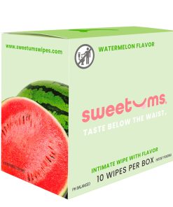 Sweetums Intimate Wipes Watermelon Flavor 10-Pack