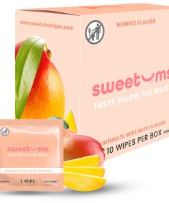 Sweetums Intimate Wipes Mango Flavor 10-Pack