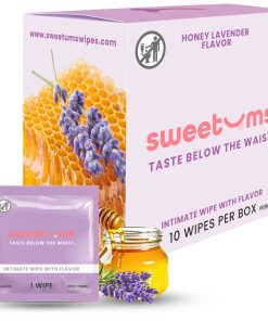Sweetums Intimate Wipes Honey Lavender Flavor 10-Pack