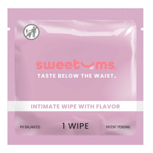 Sweetums Intimate Wipes Grape Flavor 10-Pack - Image 2