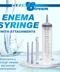 Cleanstream Enema Syringe With Attachments