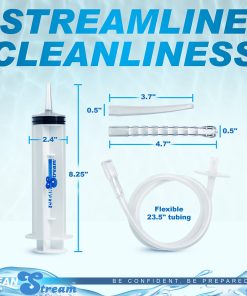 Cleanstream Enema Syringe With Attachments