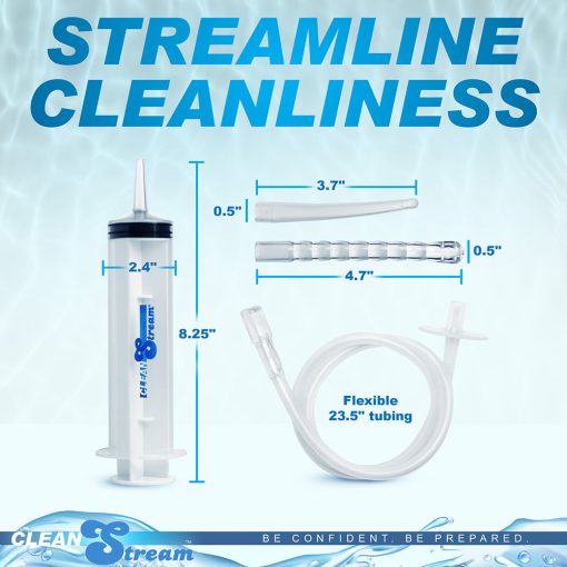 Cleanstream Enema Syringe With Attachments - Image 17