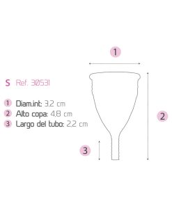 Femintimate Eve Menstrual Cup Size S