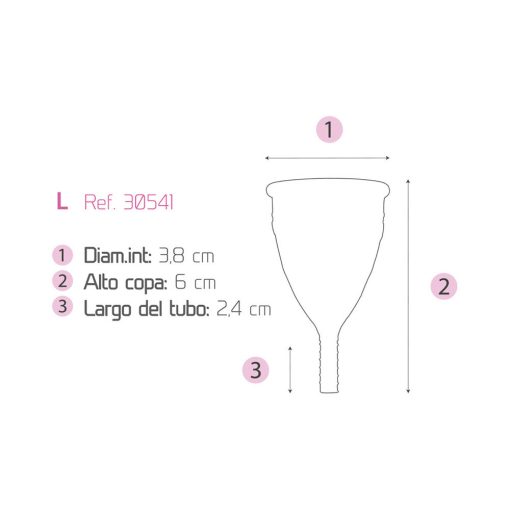 Femintimate Eve Menstrual Cup Size L - Image 4