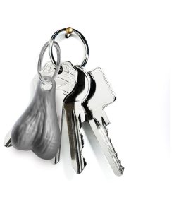 Big Ballers Nuts Keychain Set Dark/Light/Silver