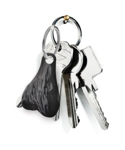 Big Ballers Nuts Keychain Set Dark/Light/Silver