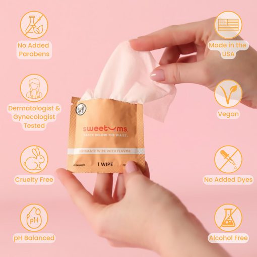Sweetums Individual Wipes Mango - Image 2