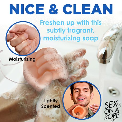 Sex On A Rope Tug 'N' Scrub Soap - Image 9