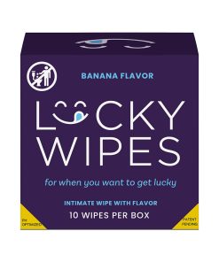 Sweetums Lucky Wipes Banana Flavor 10-Pack