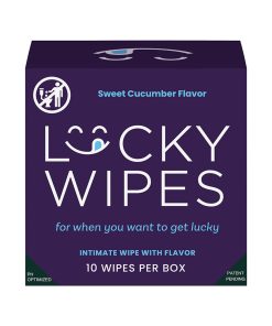 Sweetums Lucky Wipes Cucumber Flavor 10-Pack