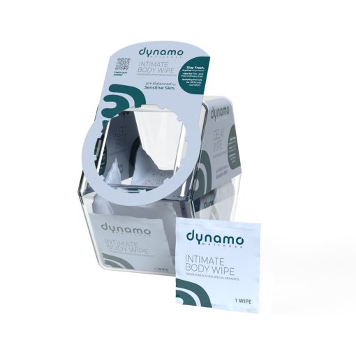 Dynamo Wellness Intimate Body Wipes Candy Bowl Of 100
