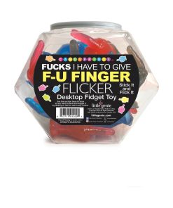 Fu Finger Flickers 24-Piece Fishbowl
