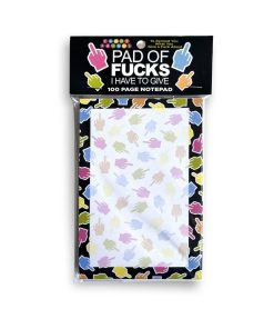 Pad Of Fucks I Have To Give Notepad