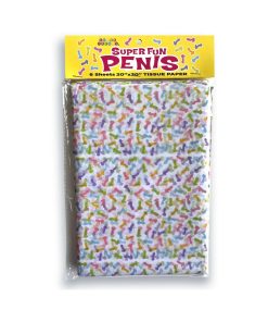 Super Fun Penis Tissue Paper