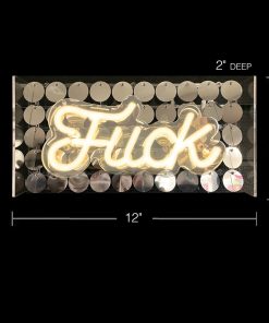 Alternative view of Neon Fuck Light Up Sign