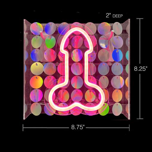 Neon Penis Light Up Sign - Image 2