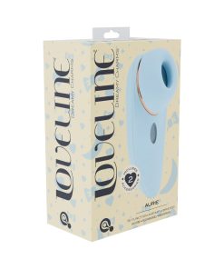 Loveline Aurie Airtaptech Rechargeable Vibrator Blue