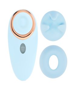 Loveline Aurie Airtaptech Rechargeable Vibrator Blue
