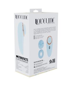 Loveline Aurie Airtaptech Rechargeable Vibrator Blue