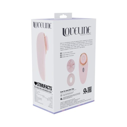Loveline Aurie Airtaptech Rechargeable Vibrator Pink - Image 7