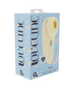 Loveline Aurie Airtaptech Rechargeable Vibrator Yellow