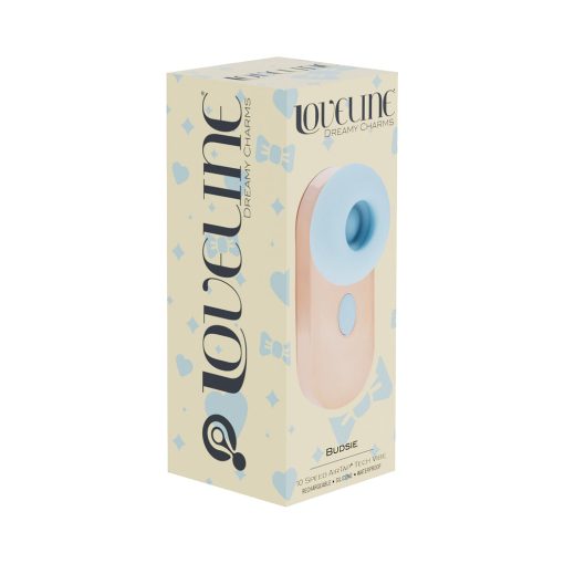 Loveline Budsie Blue – Suction Sex Toy for Women with AirTap and Removable Head